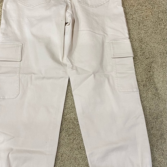 Express Ladies Tan Straight Ankle High Rise Joggers Jeans NWT Size 0 - Picture 6 of 6